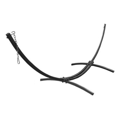 300*150cm Hogar exterior portátil ligero plegable doble hamacas de algodón con soporte