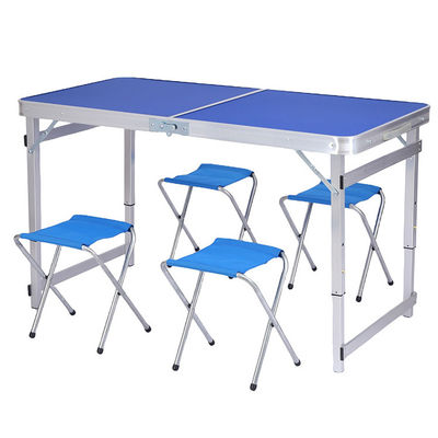 Conjunto de mesa y silla portátil plegable de diseño moderno para barbacoa en la playa
