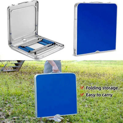 Conjunto de mesa y silla portátil plegable de diseño moderno para barbacoa en la playa