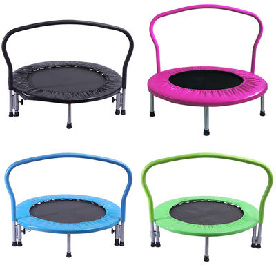 Casa Interior Exterior portátil Plegable Niños Cama de Salto 4FT Tamaño del marco con mango