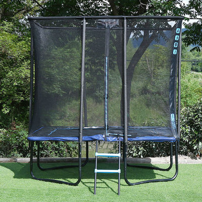 Unisex Parque de jardín al aire libre Fitness Cama elástica Rectángulo Trampolín con red de seguridad
