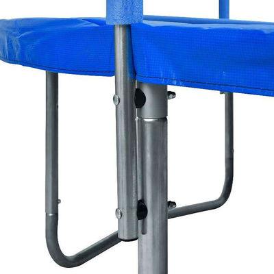 Trampolín de salto de acondicionamiento físico con red de seguridad y logotipo personalizado