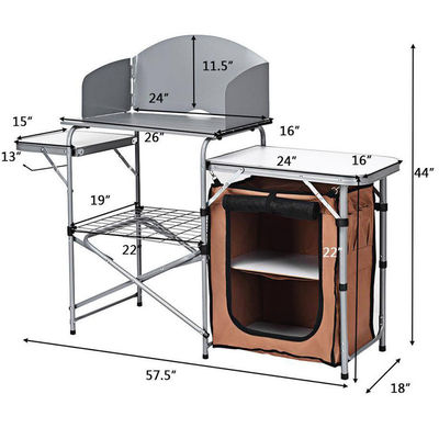 Mesa plegable portátil para jardín al aire libre patio patio villa fiesta evento banquete