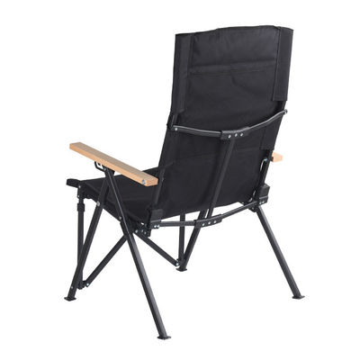 Silla plegable con respaldo de respaldo ajustable en 4 posiciones para acampar Pescar Caminar al aire libre