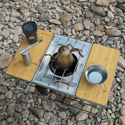 Cuadro de cocina ligero portátil ajustable barbacoa playa picnic camping cocina IGT con 1