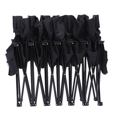 OEM Banco plegable portátil 6 asientos silla de playa plegable con bolsa de mano y espalda