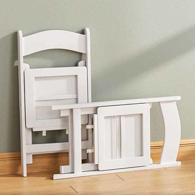 Sillones de comedor plegables de resina de plástico blanco portátil para bodas en hoteles