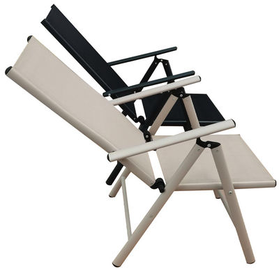 Silla reclinable plegable con 7 posiciones ajustables
