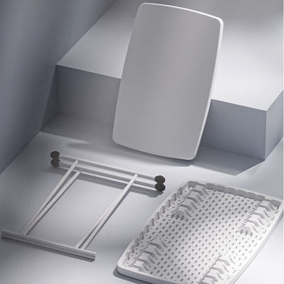 Mesa de computadora portátil ajustable ligera para el hogar y jardín mesa de café plegable para interiores
