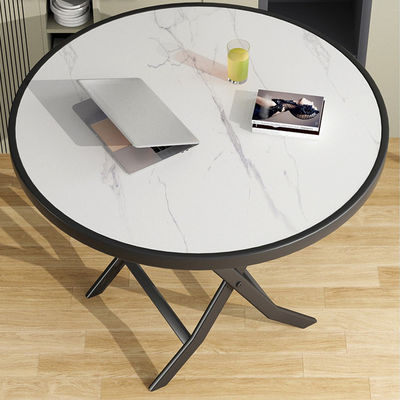 Mesa de comedor de café plegable de hierro metálico para camping al aire libre Café balcón patio de jardín