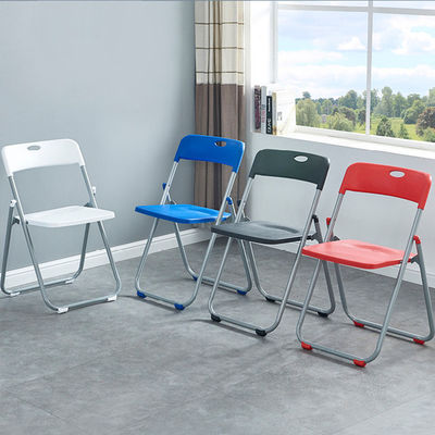 Edificio de oficinas silla de comedor de plástico plegable apilada 40*40*78cm para eventos de banquete