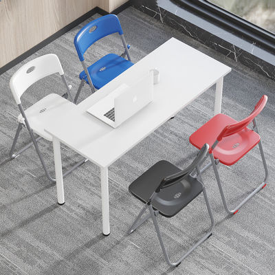 Edificio de oficinas silla de comedor de plástico plegable apilada 40*40*78cm para eventos de banquete