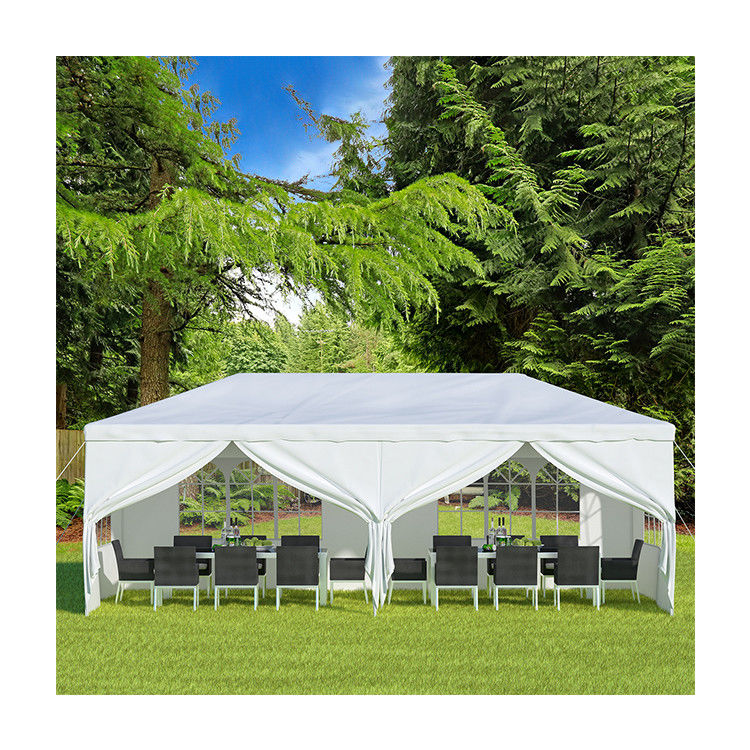 AJUNION recubierto de polvo 10' x 20' Canopy de tienda de campaña al aire libre Gazebo Pabellón para la fiesta de bodas