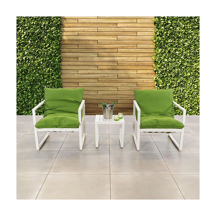 Silla de jardín de aluminio para ocio al aire libre Set de salón de aluminio L 45 x W48 x H45cm de aluminio