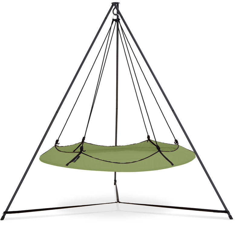 AJUNION Silla colgante con hamaca familiar W245xL215xH238cm para relajación en interiores y exteriores