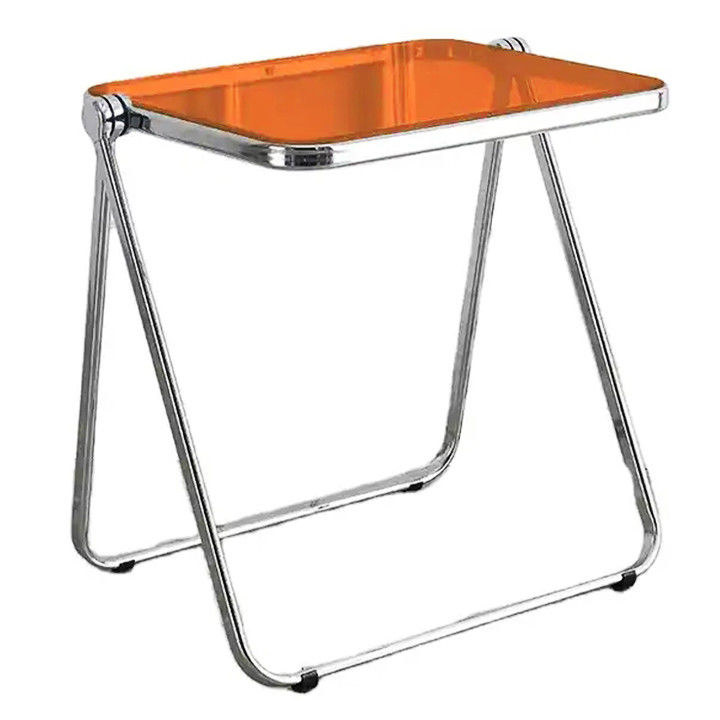 Metal y plástico plegable picnic comedor mesa de café para el jardín moderno exterior sala de estar