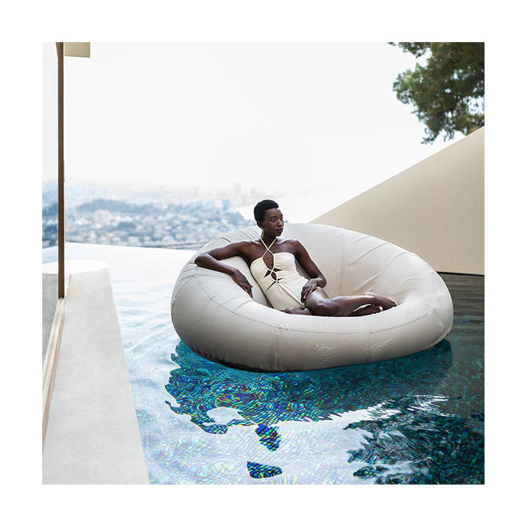 AJUNION Sofá de bolsas de frijoles impermeable Silla inflable Sofá de aire Cama de agua para el tiempo libre
