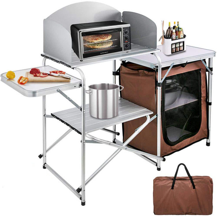Mesa plegable portátil para jardín al aire libre patio patio villa fiesta evento banquete